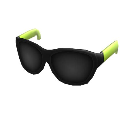 lime green sunglasses roblox